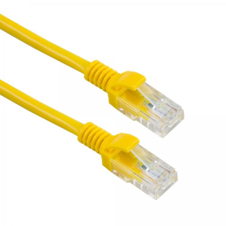 Sbox UTP-05Y  CAT5E 0.5 M yellow tīkla kabelis
