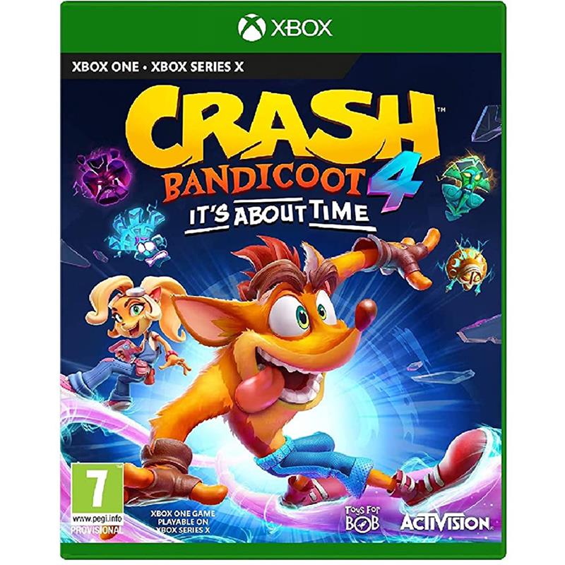 Spele prieks Xbox One / Series X, Crash Bandicoot 4: It's About Time