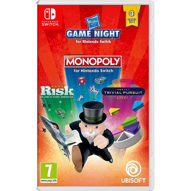 Spele prieks Nintendo Switch, Hasbro Game Night spēle