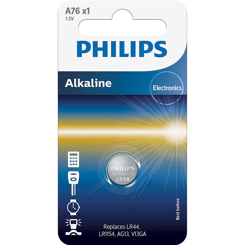 Baterija A76 1.5 V Alkaline (LR44 / LR1154), Philips Baterija