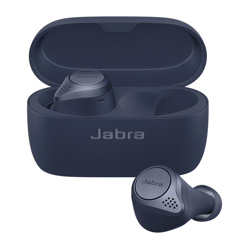 Jabra Elite Active 75t Headset  In-ear Bluetooth Navy Elite