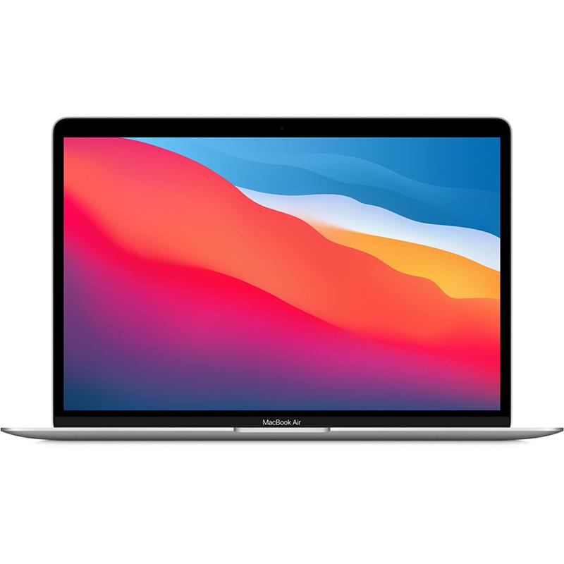 MacBook Air 13” Apple M1 8C CPU, 7C GPU/8GB/256GB SSD/Silver/RUS Portatīvais dators