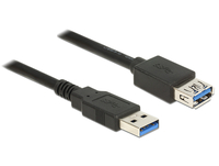 DELOCK  Cable USB3.0 Type-A ma > fe 3.0m kabelis, vads