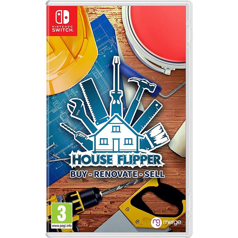 Spele prieks Nintendo Switch, House Flipper spēle
