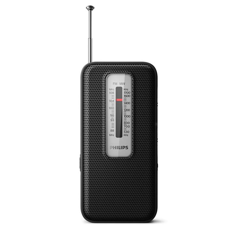 Philips TAR1506/00 radio Portable Analog Black radio, radiopulksteņi