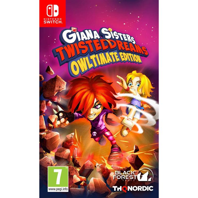 Spele prieks Nintendo Switch Giana Sisters: Twisted Dreams Owltimate Edition spēle