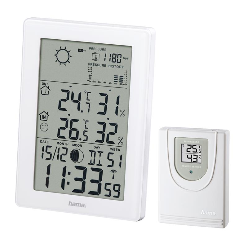 Elektriskais termometrs EWS-3200, Hama termometrs