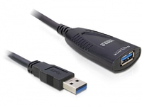 DELOCK Cable USB 3.0 Extension active 5m kabelis, vads