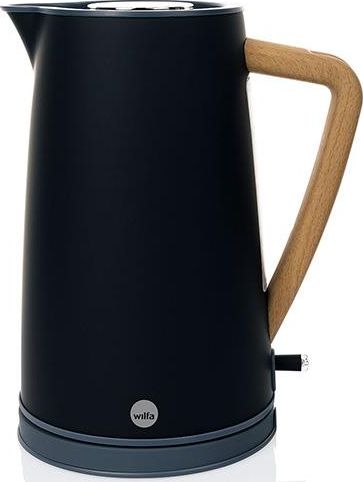 Kettle electric wilfa SPRING WKR-2000B (2000W 1.7l; black color) Elektriskā Tējkanna