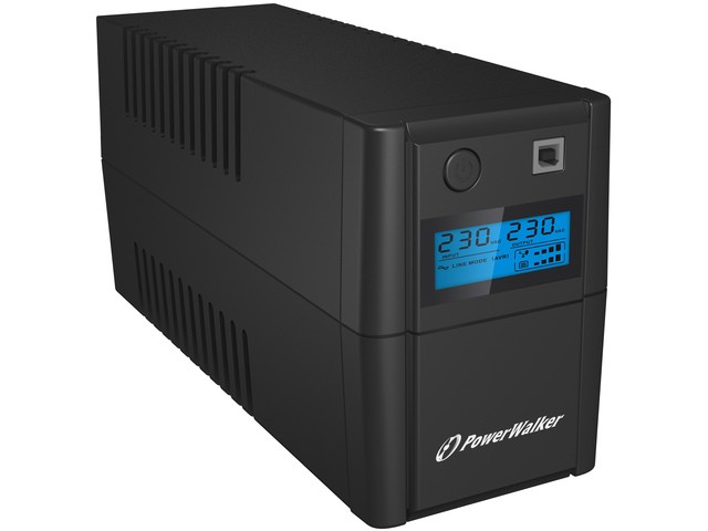 PowerWalker VI 650 SHL FR Line-Interactive 0.65 kVA 360 W 2 AC outlet(s) nepārtrauktas barošanas avots UPS