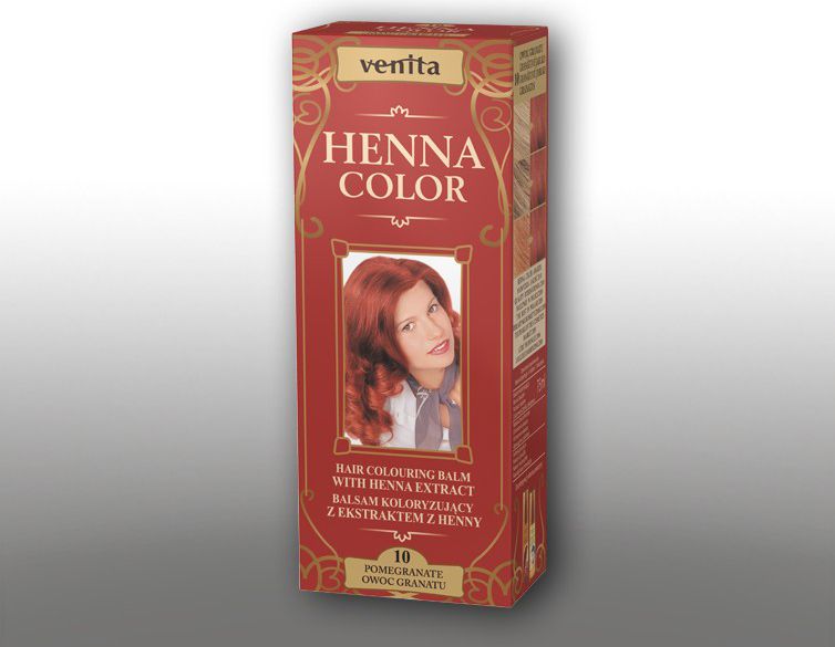 Venita Ziolowe Balsamy Henna Color 10 Owoc granatu 75ml V1090 (5902101710732)