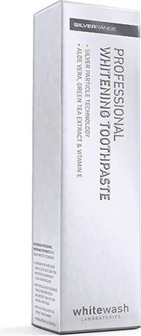 Whitewash Professional Whitening Toothpaste toothpaste with silver particles 125ml mutes higiēnai