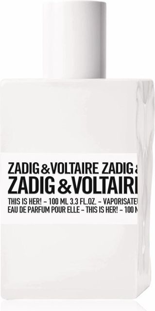 Zadig&Voltaire This is Her! EDP 100 ml 73848 (3423474891856) Smaržas sievietēm