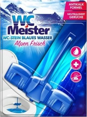 WC Meister Zawieszka do toalety barwiaca wode WC Meister - Alpen Frisch uniwersalny 23088 Sadzīves ķīmija