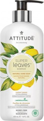 Attitude Attitude, Super Leaves, Mydlo do rak, Liscie limonki, 473ml ATT00928 (626232440928)