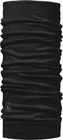 Buff Chusta wielofunkcyjna Lightweight Merino Wool Solidblack 100637 (8428927330079)