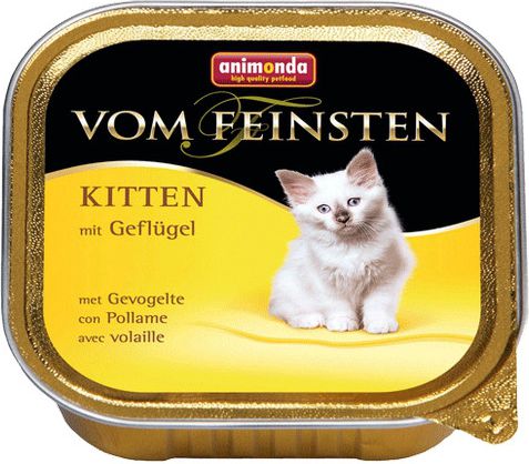 Animonda Vom Feinsten Kitten z drobiem 100g 12432 (4017721834490) kaķu barība