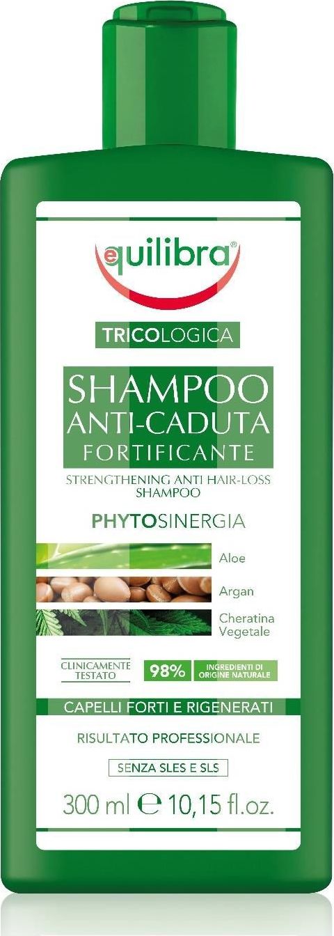 Beauty Formulas Equilibra Tricologica Wzmacniajacy Szampon przeciw wypadaniu wlosow 300ml 725627 (8000137015627) Matu šampūns