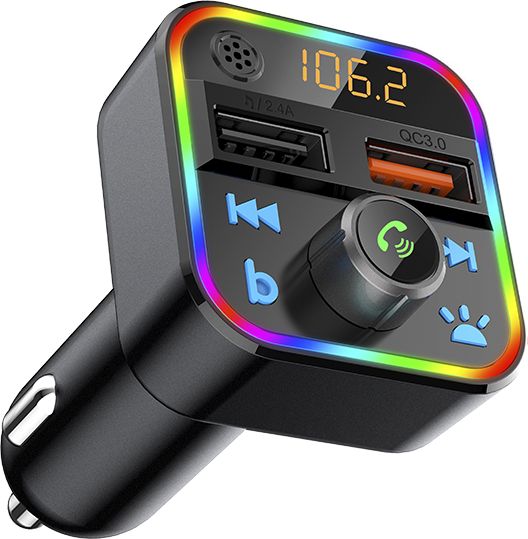 BLOW Transmiter FM Bluetooth 5.1+Qc3.0 RBG FM transmiteris