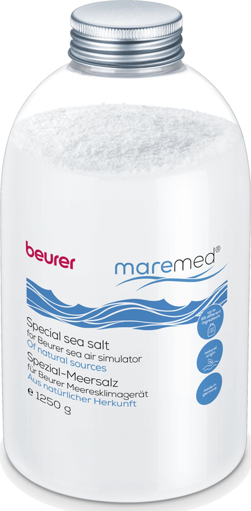 Beurer Special Sea Salt for MK 500 MareMed 1250g Klimata iekārta