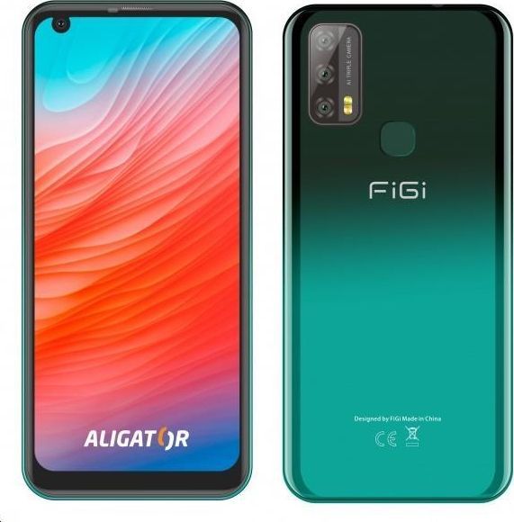 Smartfon Aligator FiGi Note 3 3/32GB Dual SIM Zielony  (AFN3GN) AFN3GN Mobilais Telefons