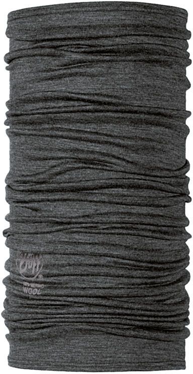Buff Chusta wielofunkcyjna Wool Lightweight Solid Grey (BUF100202) BUF100202 (8428927330062)