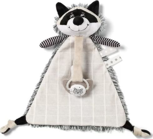 BabyOno Przytulanka z zawieszka do smoczka Racoon Rocky Baby Ono 5411421 (5901435411421)