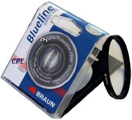 Optical filter BRAUN     Blueline CPL 58mm UV Filtrs