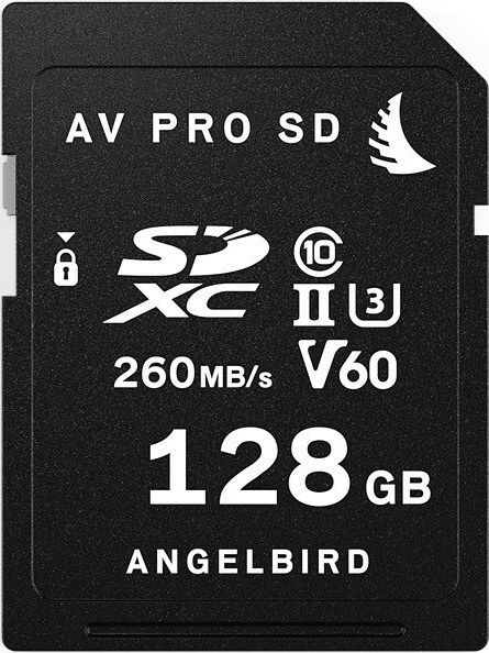 Karta Angelbird AV PRO SD MK2 V60 SDXC 128 GB Class 10 UHS-II/U3 V60 (AVP128SDMK2V60) atmiņas karte