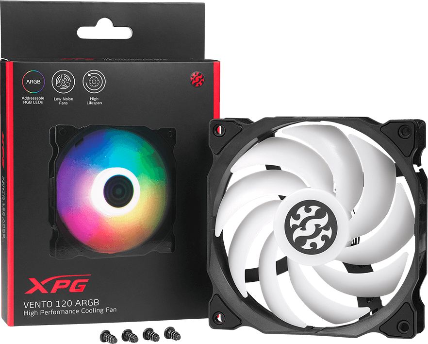 XPG VENTO 120 ARGB case fan aksesuārs datorkorpusiem