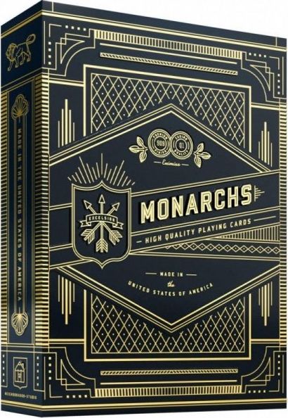 Bicycle cards: Monarch Deck Black galda spēle