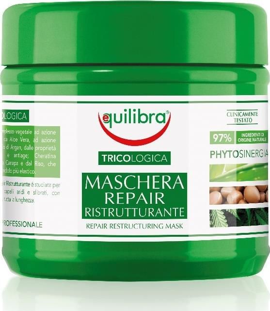 Beauty Formulas Equilibra Tricologica Naprawcza Maska restrukturyzujaca - wlosy suche i zniszczone 250ml 725597 (8000137015597)