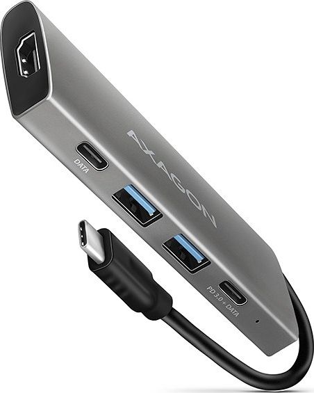 AXAGON HMC-5G2 Multiport-Hub, USB 3.0, HDMI, 2x USB-A, 2x USB-C dock stacijas HDD adapteri
