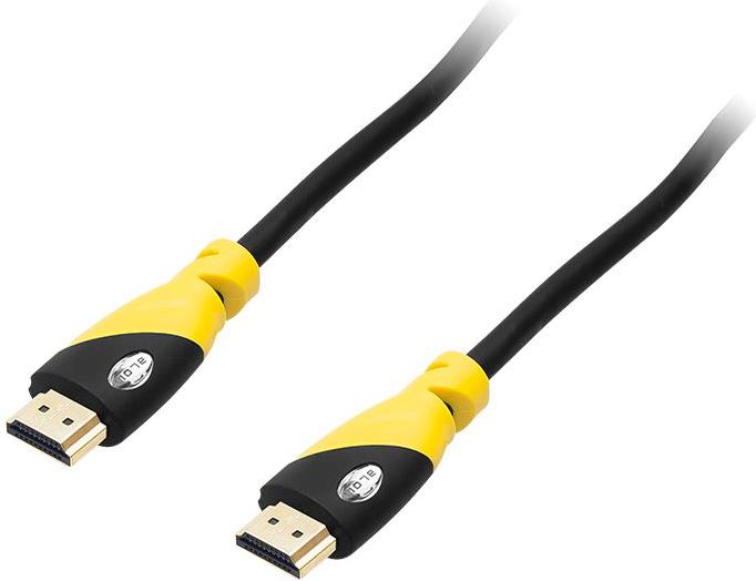 BLOW HDMI-HDMI YELLOW 5m 4K kabelis, vads