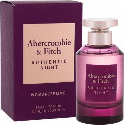 Abercrombie & Fitch Abercrombie & Fitch Authentic Night EDP 100ml Smaržas sievietēm