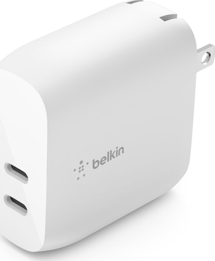 Belkin Charger 40W USB-C PowerDelivery, 2x20W  WCB006vfWH