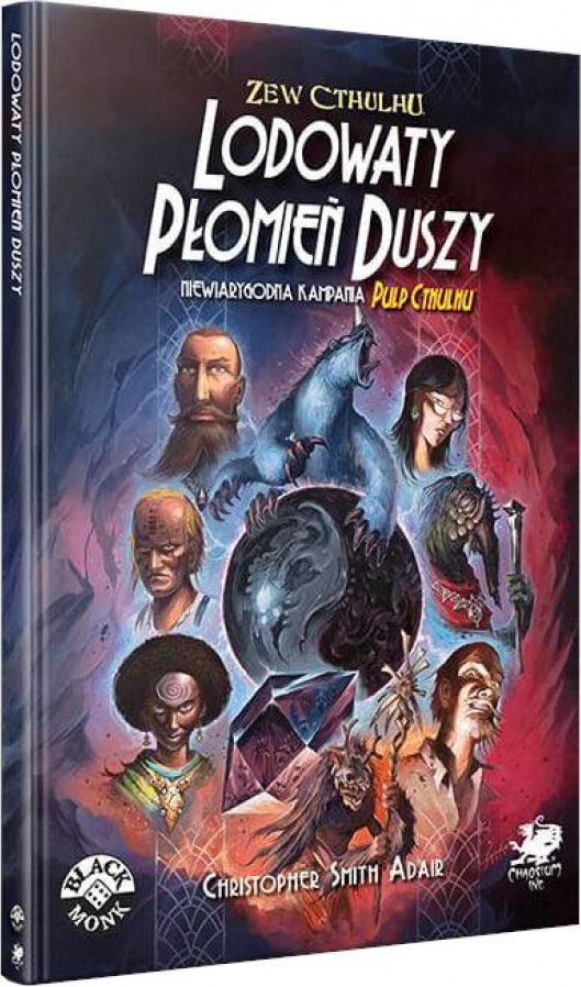 Black Monk Dodatek do gry Zew Cthulhu: Lodowaty Plomien Duszy 446848 (9788364198373) spēļu aksesuārs