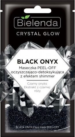 Bielenda Crystal Glow maseczka peel-off Black Onyx 132363 (5902169042363)