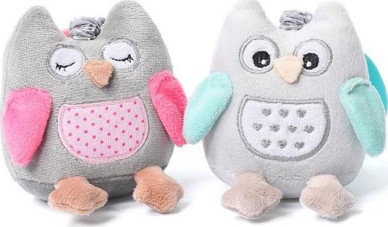 BabyOno 442-ZABAWKA DLA DZIECI Z WIBRACJA OWL SOPHIA ON-1769 (5901435409480)