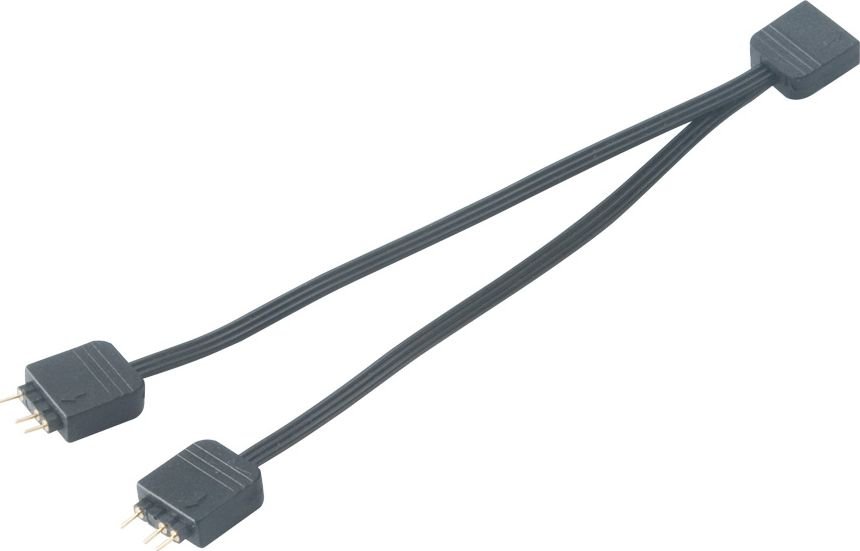 Akasa Addressable RGB LED Splitter Cable aksesuārs datorkorpusiem