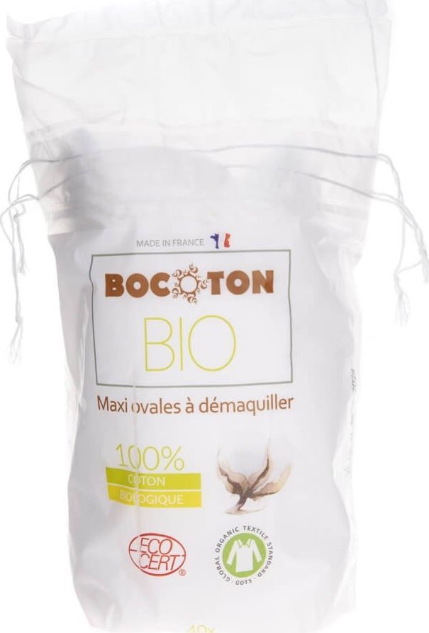 Bocoton Bocoton Platki kosmetyczne owalne - 40 sztuk kosmētika ķermenim