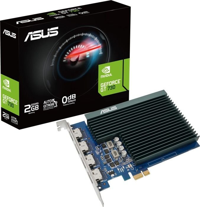 ASUS GT730-4H-SL-2GD5 NVIDIA GeForce GT 730 2 GB GDDR5 video karte