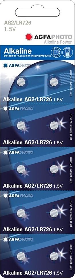 Agfa Bateria LR59 10 szt. 7539111 (4250175848891) Baterija