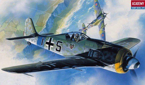 ACADEMY Focke Wulf FW190 A Butcher Rotaļu auto un modeļi