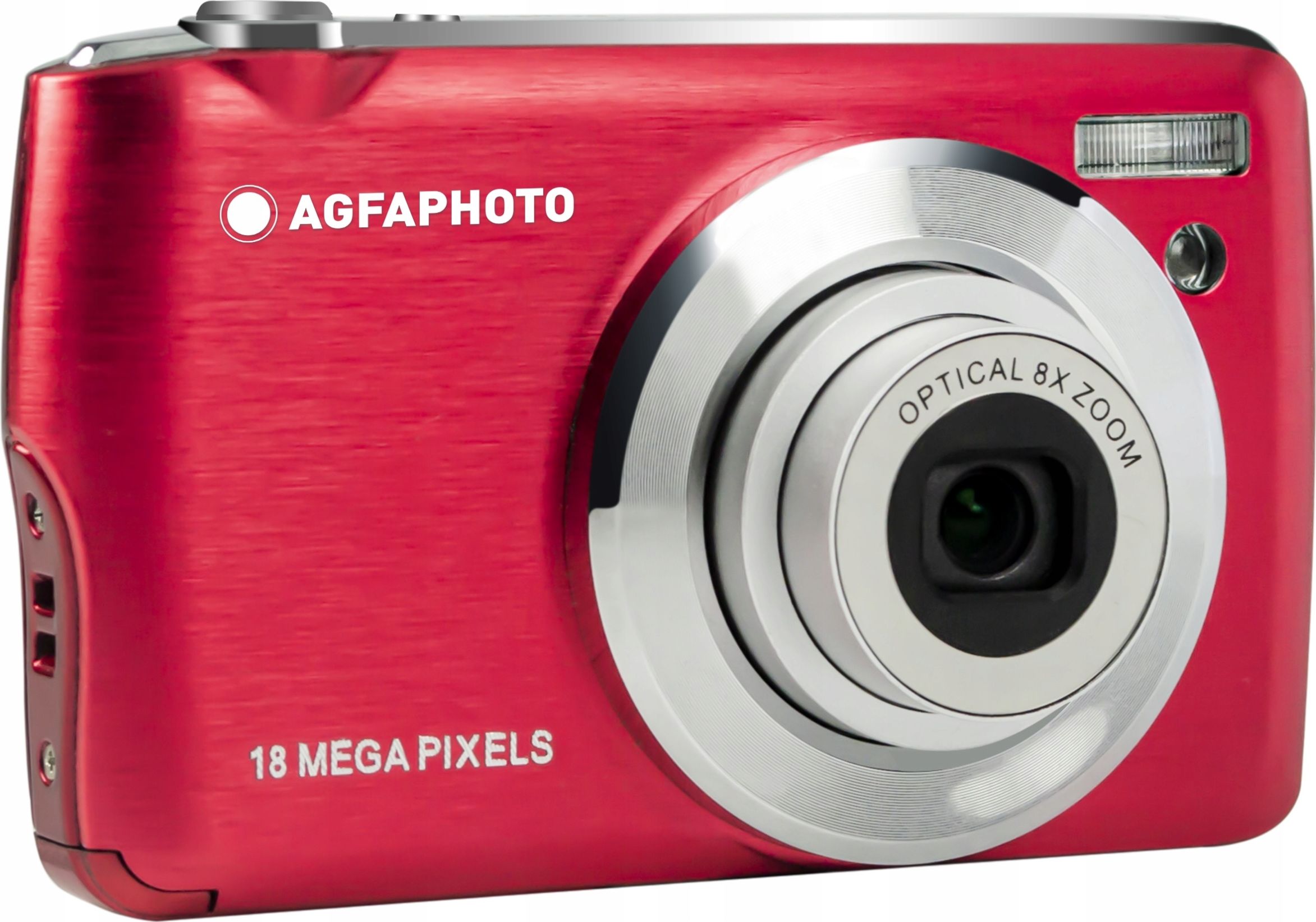 Agfa Photo DC8200 Czerwony + etui + karta SD 16GB Digitālā kamera