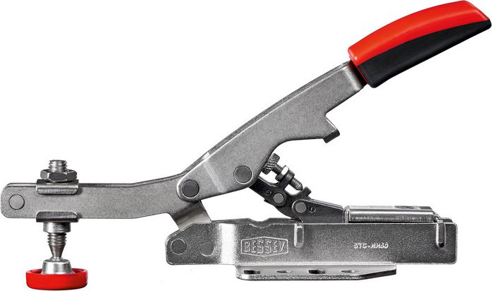 Bessey Docisk kolanowy pionowy z ramieniem poziomym do 2500N 21cm 0 - 60mm (STC-HH70) STC-HH70 * (4008158035741)