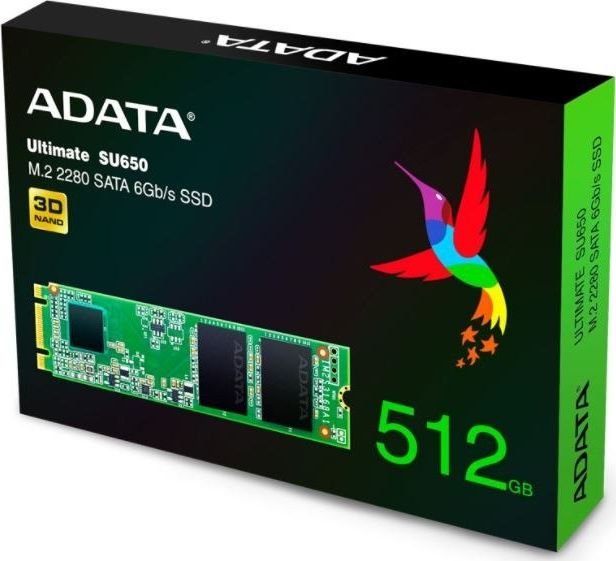 Drive SSD Ultimate SU650 512G M.2 TLC 3D 2280 SATA SSD disks
