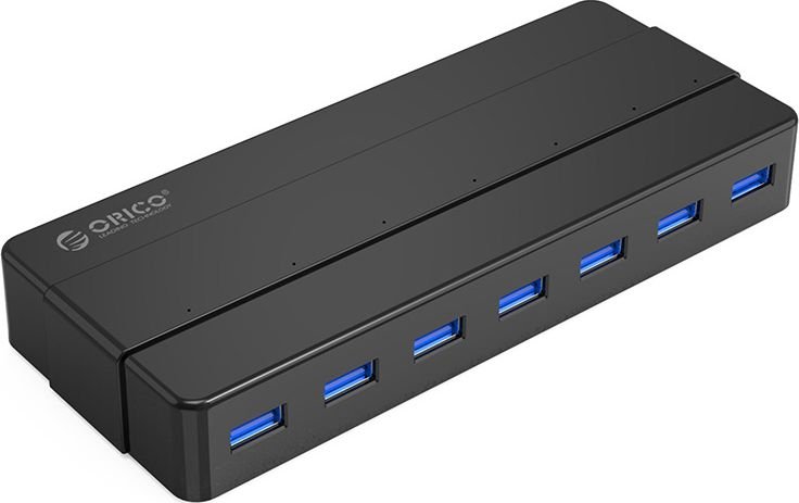 Orico 7 Port USB 3.0 HUB H7928-U3-V1-EU-BK-BP