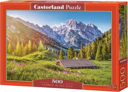 Castorland Puzzle 500 Summer in the Alps puzle, puzzle