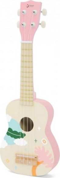 Classic World CLASSIC WORLD Drewniane Ukulele Gitara dla Dzieci Rozowa 6927049045639 (6927049045639)